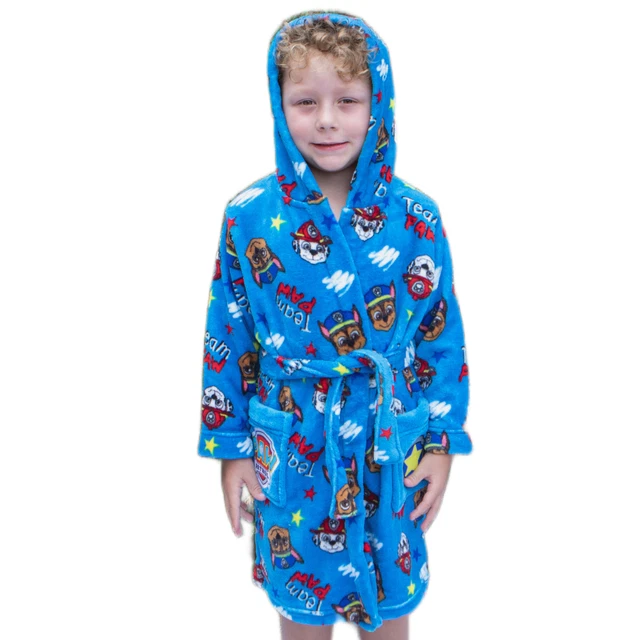 PAW PATROL DRESSING gown Boys age 3 7 kids bath robe to wear over PJs pyjamas 17.60 PicClick UK