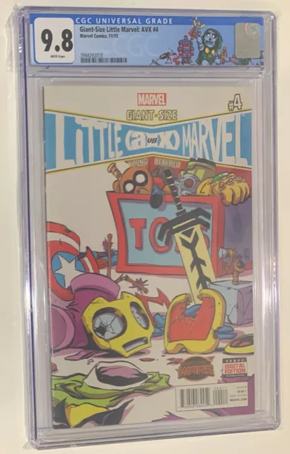 Marvel Avengers Vs Xmen #4 Skottie Young Variant  Cover Grade 9.8 CGC Comic