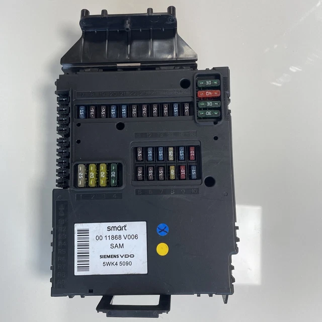 SMART FORTWO 450 SAM Control Unit Fuse Box (Please read description) £