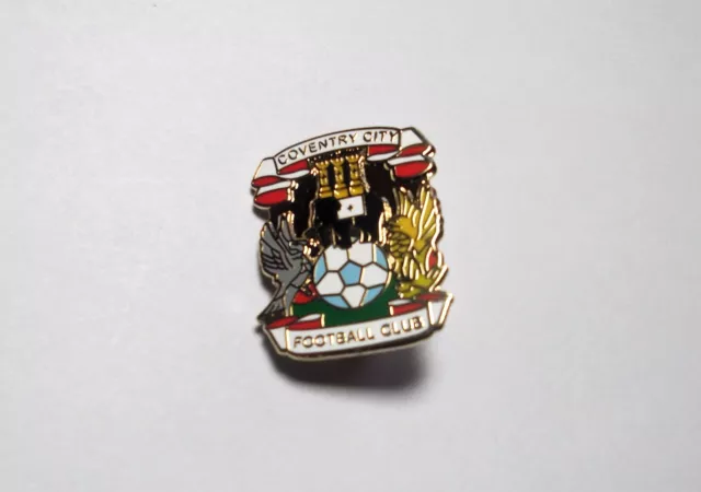 Coventry City  Fc - Enamel Crest Badge.
