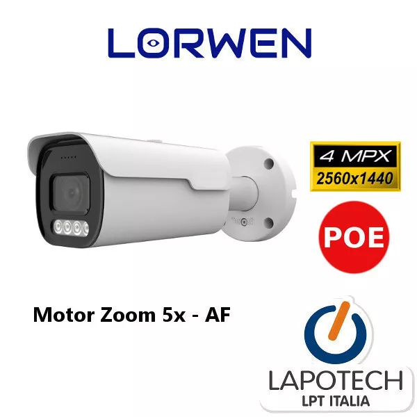 Lorwen IP Camera BA185XGS4VP Telecamera Bullet zoom 4mpx 4 mpx 3mpx Smart IPC