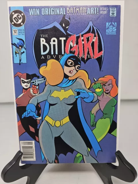 BATMAN ADVENTURES #12- NEWSSTAND DC Comics 1993 1ST Appearance Harley Quinn 8.5