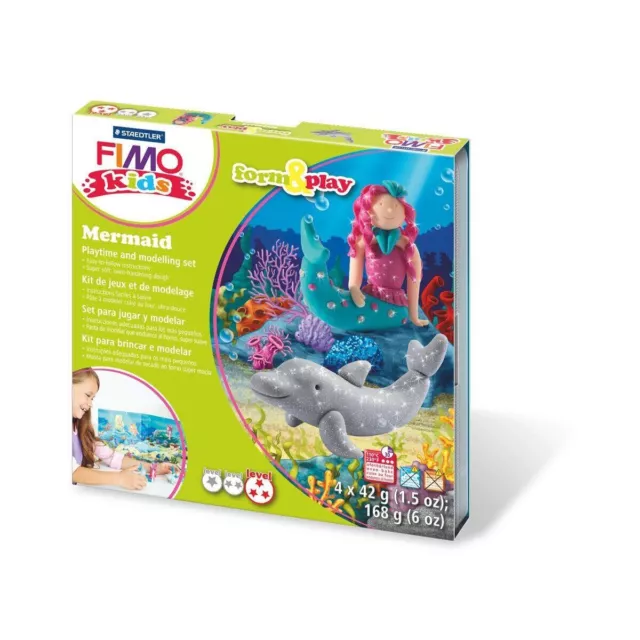STAEDTLER® FIMO® kids Modelliermasse form&play Mermaid