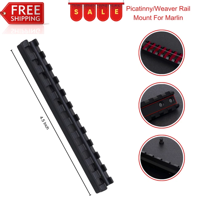 PICATINNY/WEAVER RAIL MOUNT for Marlin 336/1894/1895 Lever Action ...