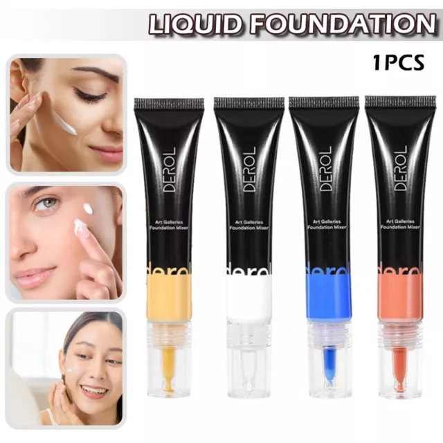 Foundation Mixing Pigment Color Corrector Blends Easily with D