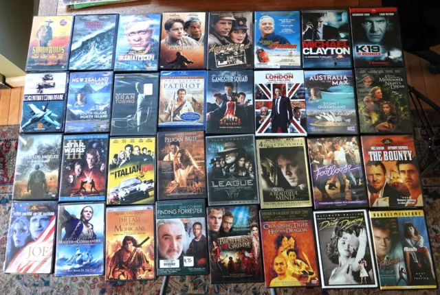 Lot 32 Dvd's Various Genre All Very Good Or New See Total List
