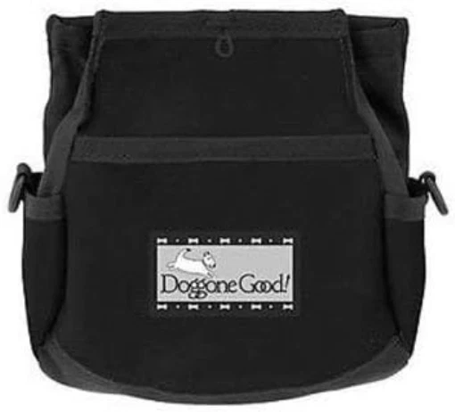 Rapid Rewards Deluxe Dog Training Bag by Doggone Good! Black COMES WITH BELT