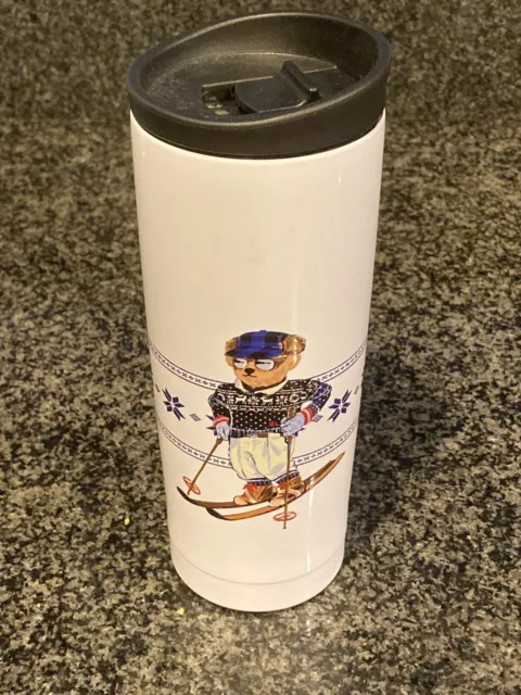 POLO RALPH LAUREN Polo Bear Stainless Steel Water Bottle Pink Pony  Bloomingdales $17.99 - PicClick