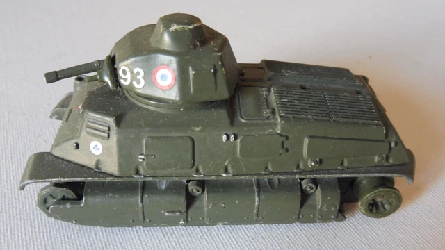 1:43 char militaire SOMUA S-35 de la 1re DLM armée francaise, atlas eaglemoss