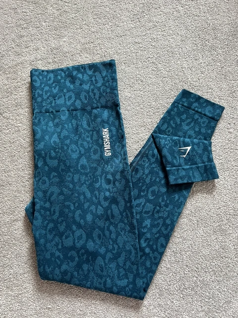 Leggings Gymshark Adapt animali senza cuciture taglia grande verde acqua - Scrunch Bum