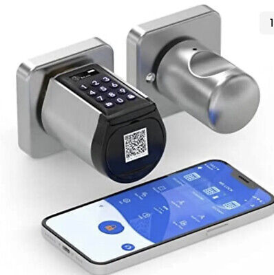 Smart Door Lock - WELOCK Keypad Door Knob - Keyless Entry - APP Unlock- Keyed/IC