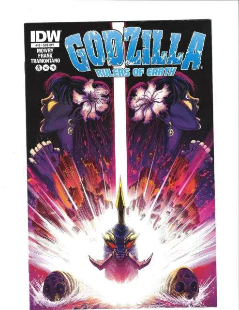 Godzilla Rulers Of Earth #19 Sub Cvr Dec 2014 Cover Jeff Zomow 10.0 Gem Mint