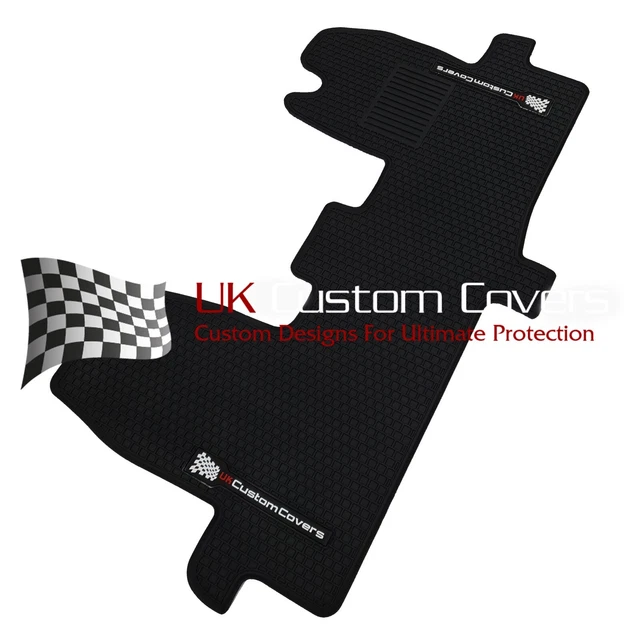 FORD TRANSIT TOURNEO Custom (2022 On) Front Cab Rubber Floor Mats 522