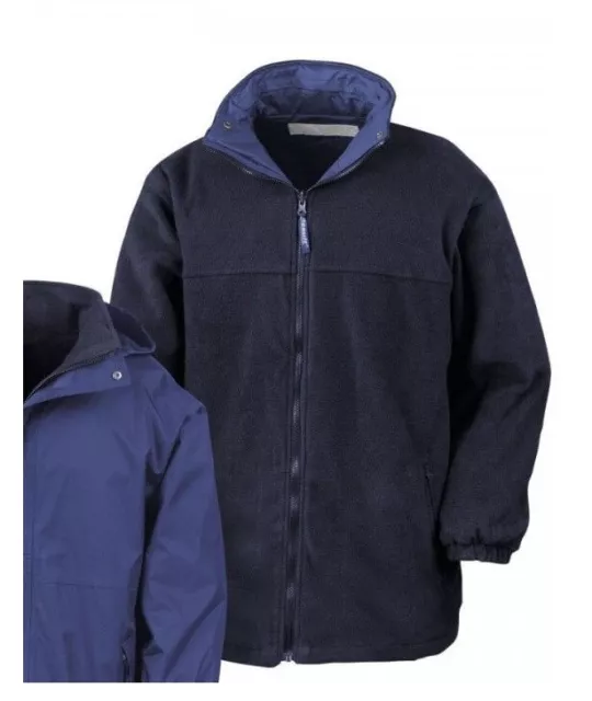 Result Mens medium reversible jacket - Royal/Navy - FREE P&P