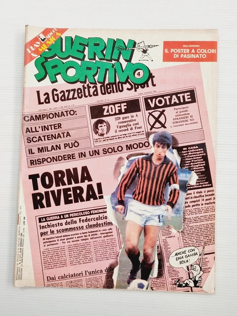 Guerin Sportivo 32 1987 Laudrup Rush Juventus Sliskovic