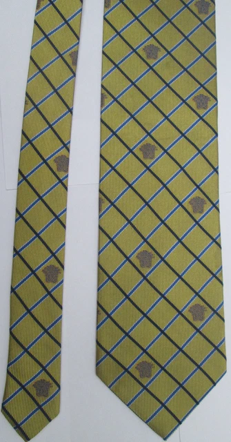 -AUTHENTIQUE  cravate cravatte  GIANNI VERSACE    100% soie  TBEG  vintage