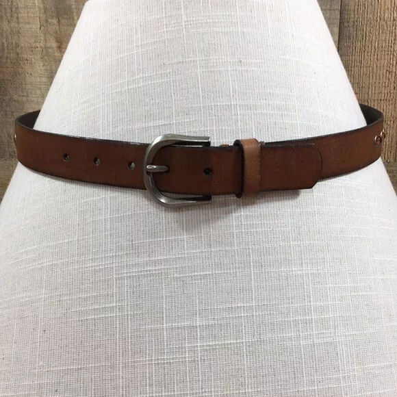 DOCKERS BROWN GENUINE Leather Buckle Belt Mens Large $12.79 - PicClick