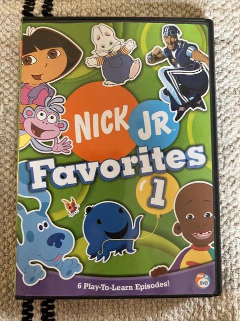 NICK JR. FAVORITES Vol 1 Dvd Blue's Clues Oswald Little Bill