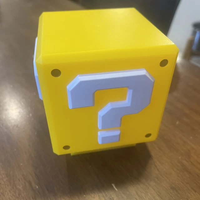 Super Bros Illusion Night Light For Kids With Game Sound Effects
