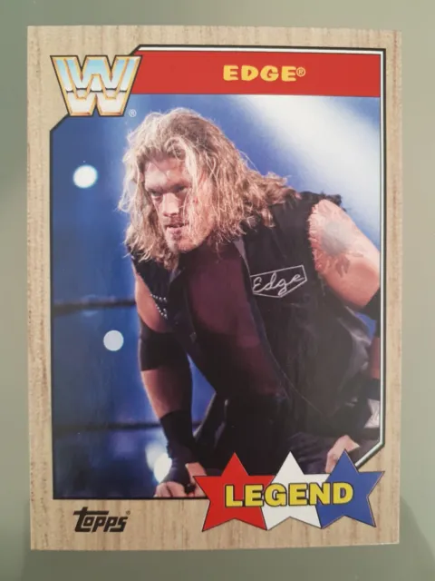 2017 Topps Heritage WWE Edge #76 WWF Legend Wrestling lettura!