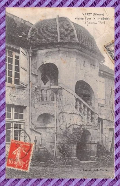 CPA - 58 - VARZY - Vieille Tour