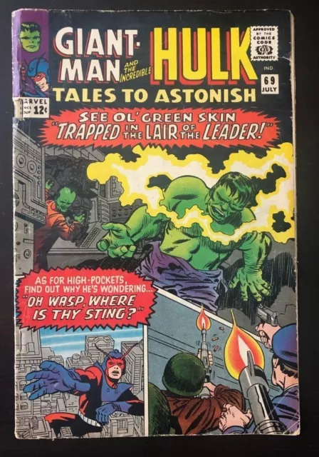 Tales to Astonish 69 -  KEY - Last Giant-Man & Wasp issue