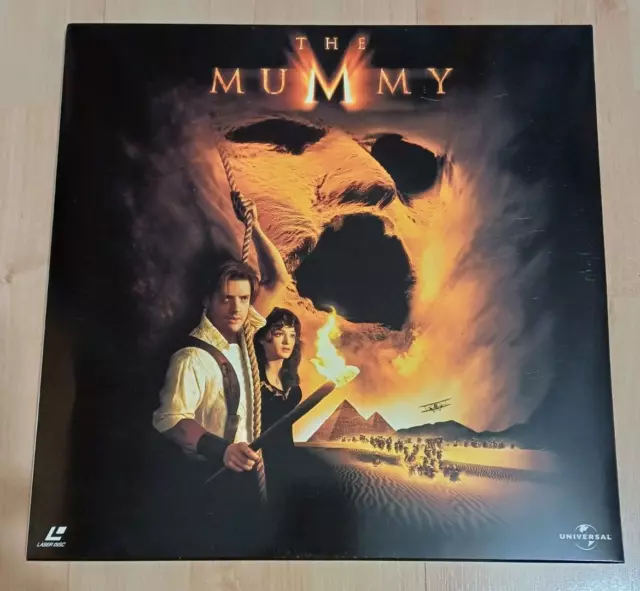 The Mummy (1999) Brandan Fraser sehr rare Laserdisc ohne OBI Late Release