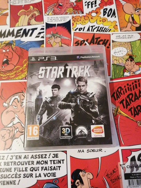 Jeu STAR TREK PS3 - Version PAL Française, Region Free, Neuf* Sous Blister