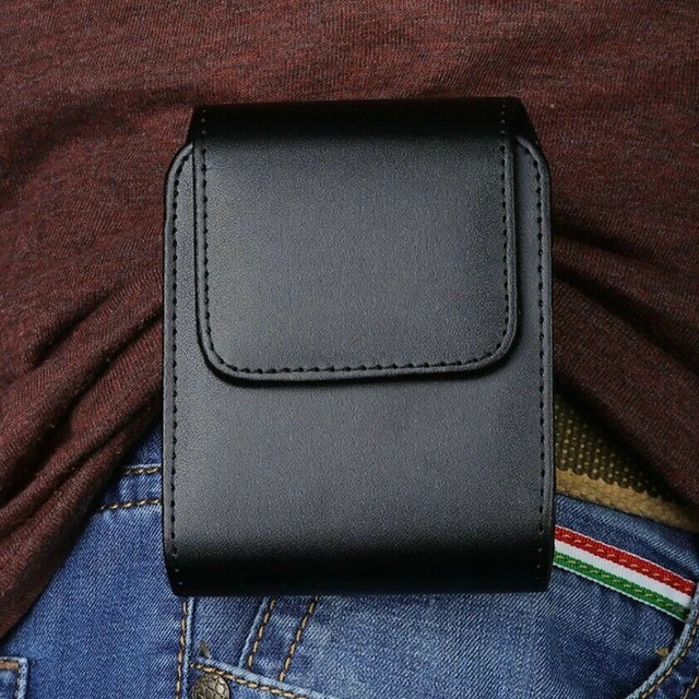 Nouvel étui à clip ceinture cuir noir pour Samsung Galaxy Z Flip3 5G, Z Flip