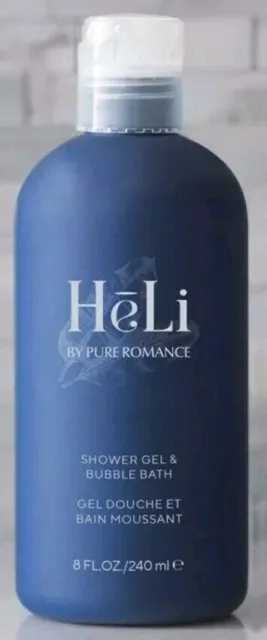 Pure Romance Skinny Dip Heli Baño Ducha Gel Baño de Burbujas PH Equilibrado