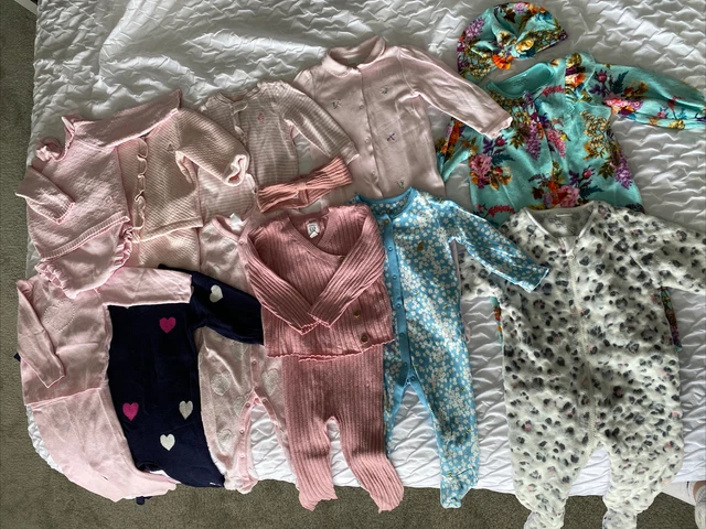 Baby girls winter bundle size 6-9 months (gap, next, m&s, joules & the white co)