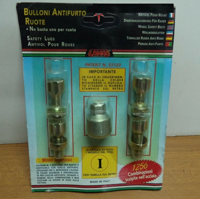Boulon antivol de roue McGard SU 27203SU M12 x 1,5 x 18,2