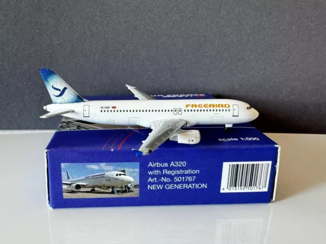 Custom Freebird Airbus A320 1:500 - Herpa Wings Grundmodell