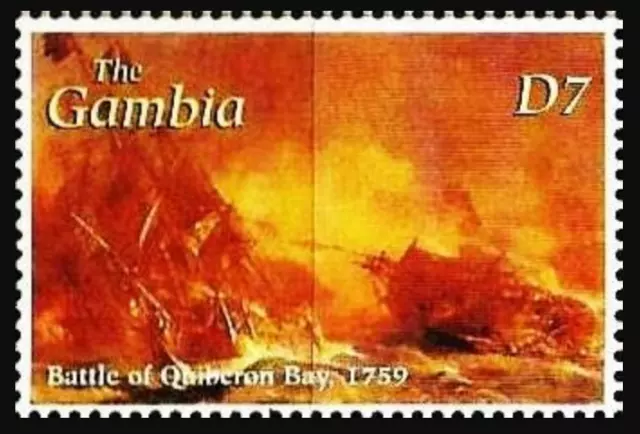 Gambia #SG4248 MNH 2001 Quiberon Bay 1759 [2541a Mi4550]