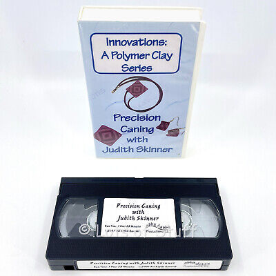 Azotes de precisión con cinta VHS Judith Skinner polímero arcilla arte innovaciones raras