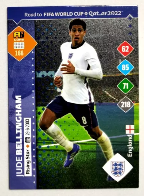 Panini Adrenalyn Xl Road To World Cup Qatar 2022 N. 166 Rookie Card Bellingham