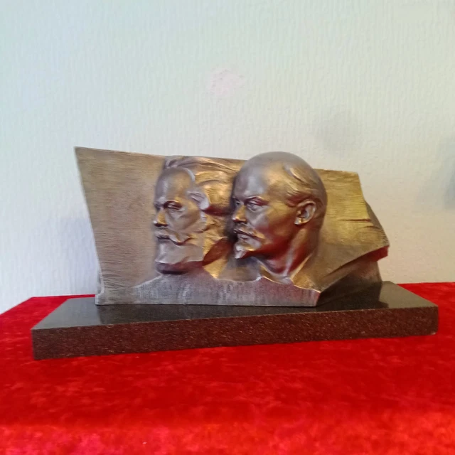 Tisch Deko Lenin und Karl Marx Denkmal Dekorativ