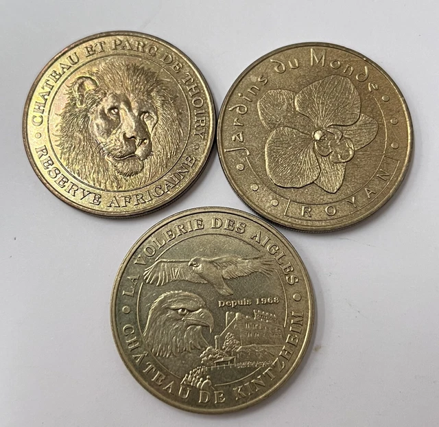 Lot 3 medailles monnaie de Paris . Ref70662