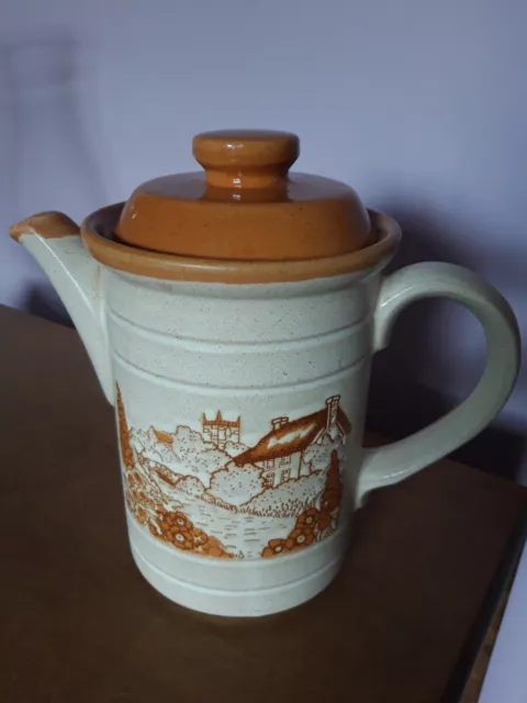 ashdale design retro style design english pottery teapot