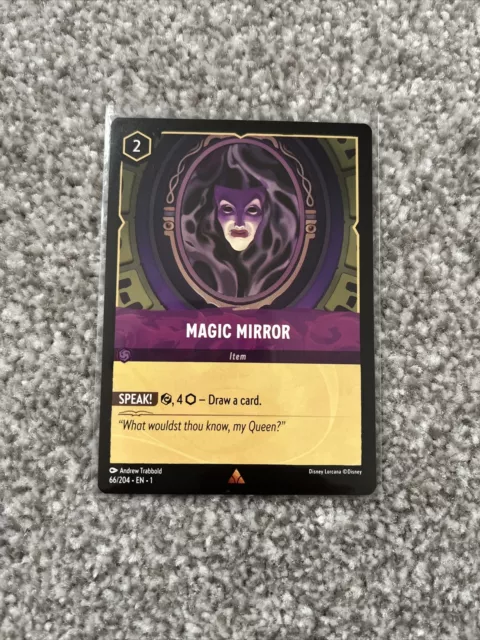 Magic Mirror - Disney Lorcana Card The First Chapter - Non-Holo Rare 66/204