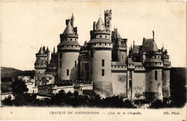 CPA Chateau de PIERREFONDS - Cote de la Chapelle (291689)
