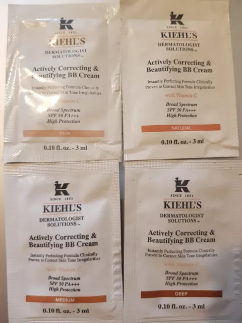 Brandneu KIEHL'S aktiv korrigierende & verschönernde BB-Creme