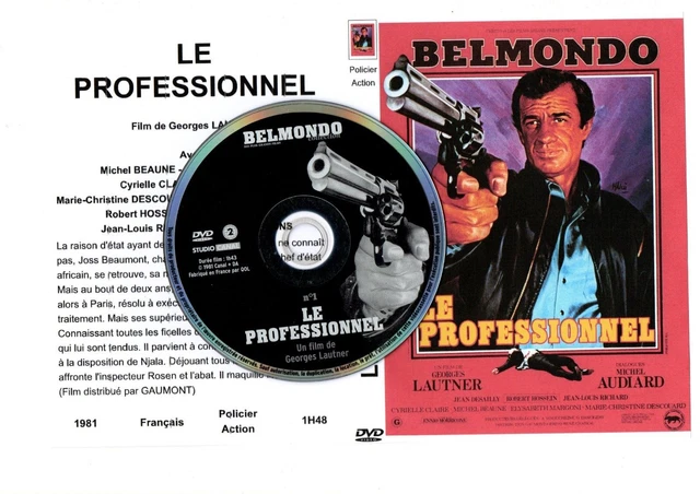 Le Professionnel Film Complet En Francais Belmondo FILM DVD ORIGINAL LE PROFESSIONNEL JEAN PAUL BELMONDO EUR 1,99