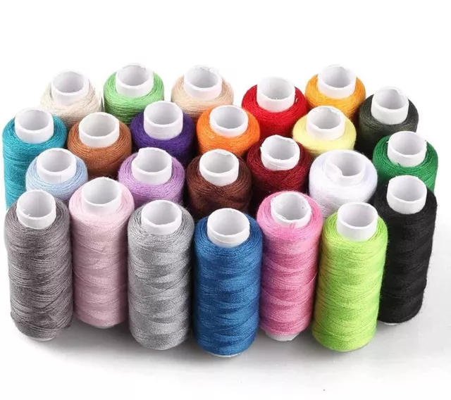 Polyester Thread Sewing Threads Spools Multipurpose Sewing Assorted Set Of 25 PC 2