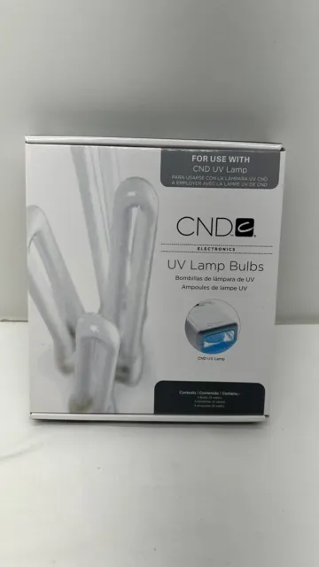 Paquete de 4 bombillas UV CND para usar con lámpara UV CND nueva