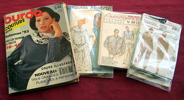 Magazine Burda Couture Facile été 2003 - Modèles De Couture Vintage, Référence E715