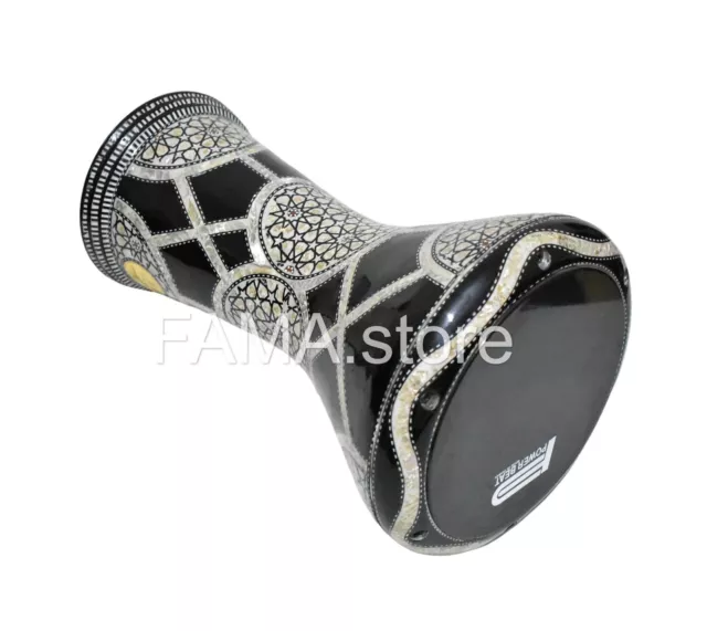 M11 Drum Darbuka tabla doumbek 17" mother of pearl Gawharet El Fan black head