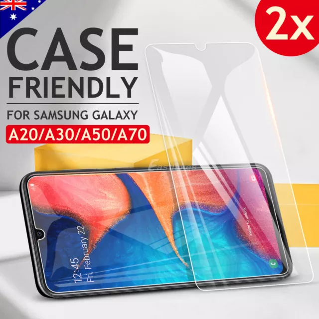 2x Tempered Glass Screen Protector For Samsung Galaxy A15 A25 A34 A23 A14 A21s