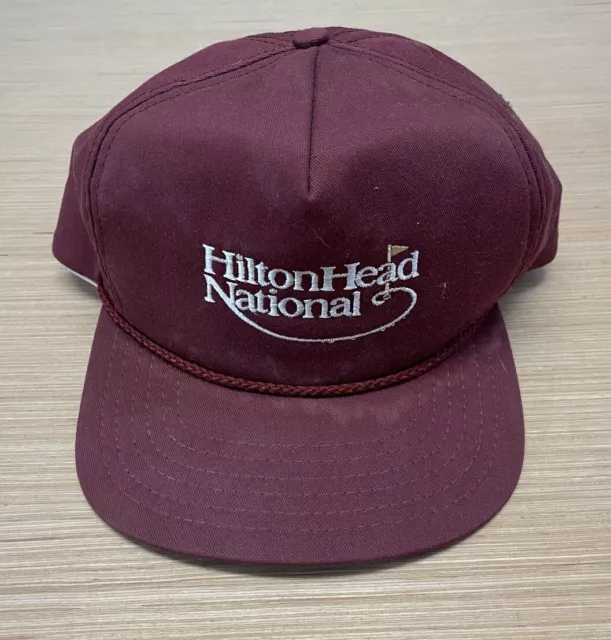 Vintage Coverdale Hilton Head National Golf Course South Carolina Snapback Hat