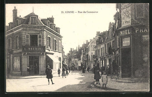 CPA Cosne, Rue du Commerce